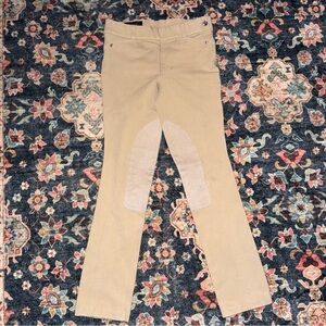 Girls size 12 Ariat Heritage Jodhpurs Tan